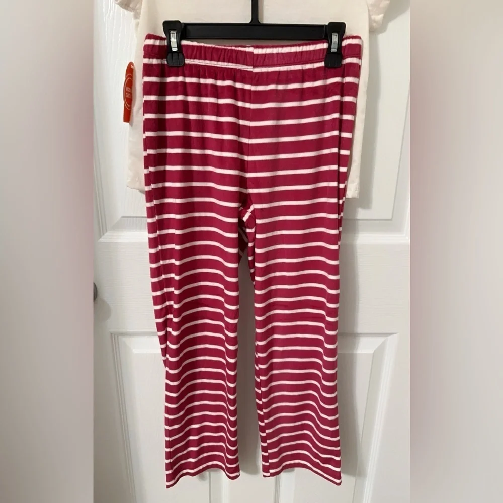 Wonder Nation Cream and Red Breakfast Pajama Set